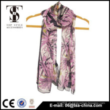 Personalizado cachecóis de seda fabricante China